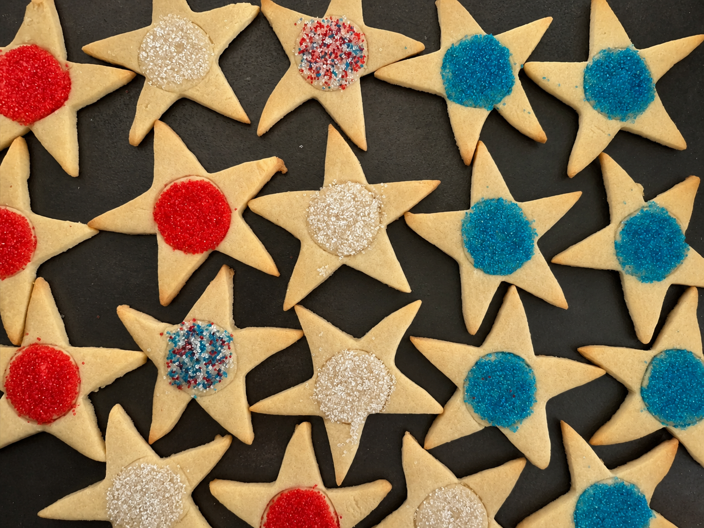 Star Butter Sprinkle Cookies (20 cookies) | View details.