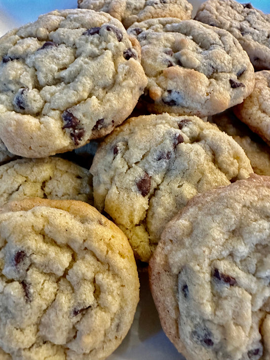 Chocolate Chip Cookies (2 dozen) Order by Wednesday, 5/1 for pick up Friday, 5/3.