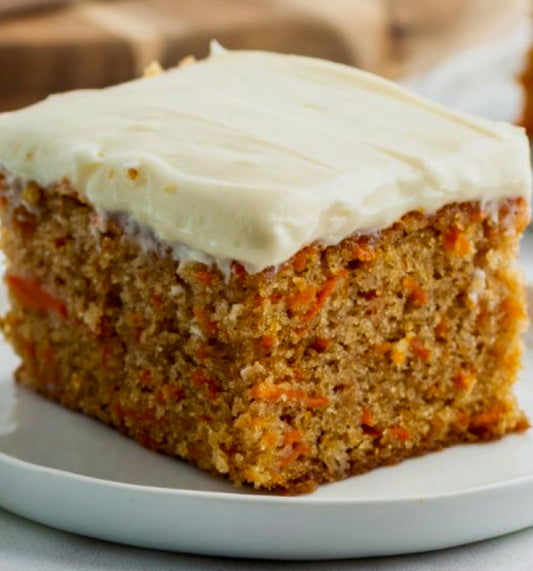 New Item - "No Frills Carrot Cake" !!!