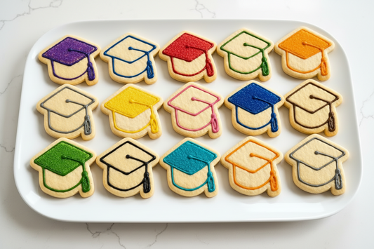 Graduation Butter Sprinkle Cookies (20 cookies) | View details.