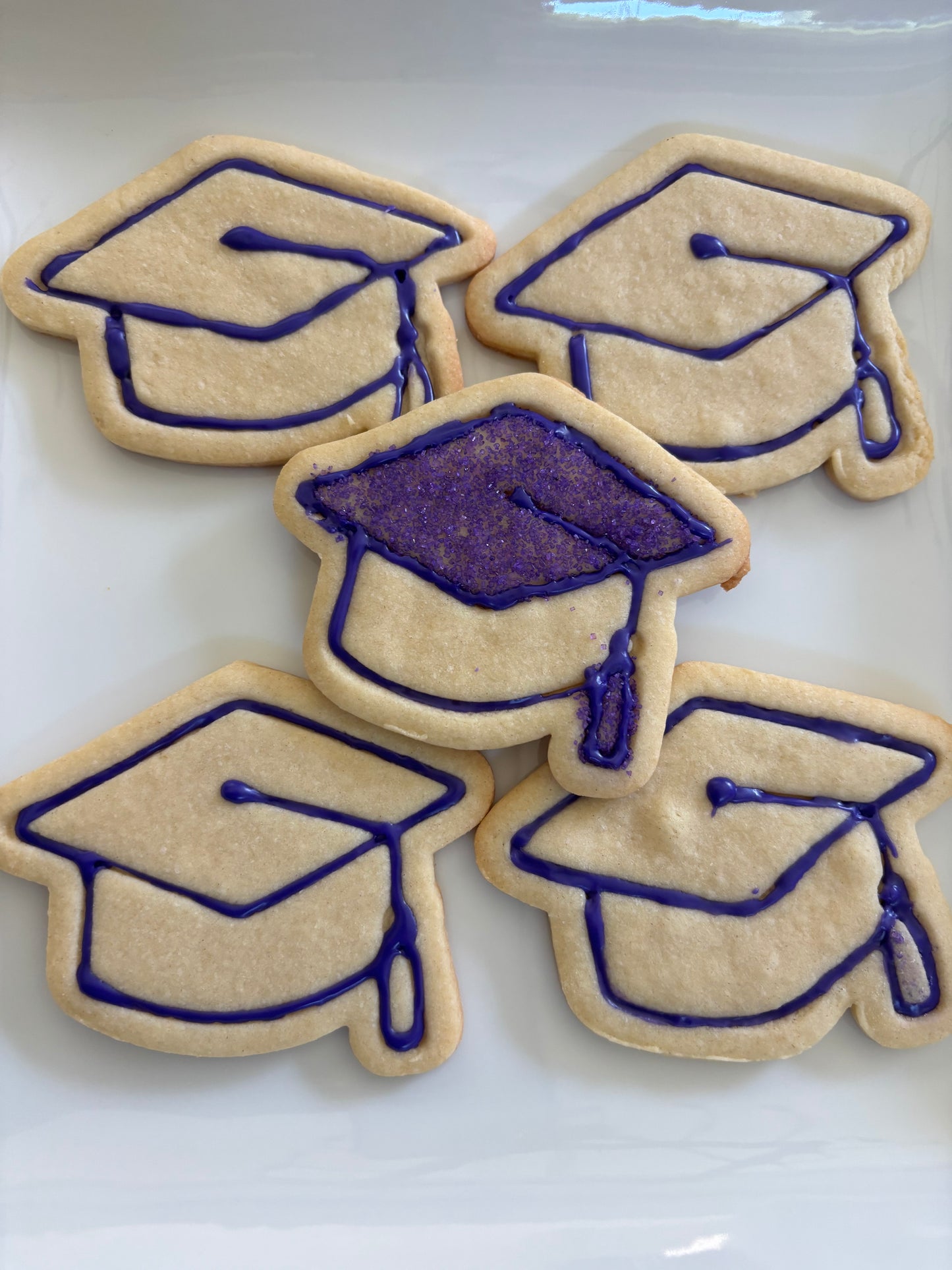 Graduation Shortbread Butter Cookies (20 cookies) | View details.