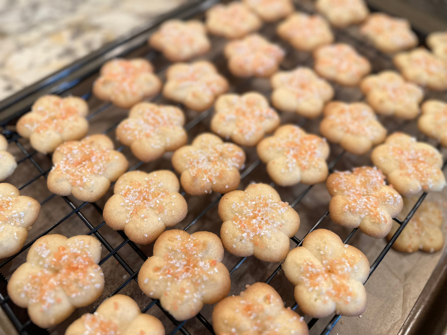 Butter Sprinkle Cookies (40 small cookies) |  View full details here.