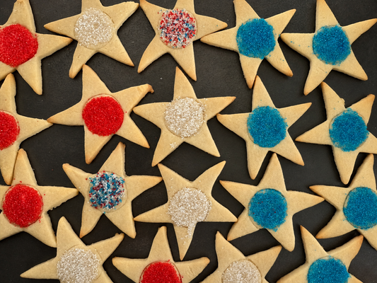 Star Butter Sprinkle Cookies (20 cookies) | View details.
