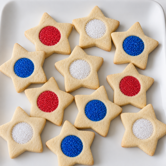Star Butter Sprinkle Cookies (20 cookies) | View details.