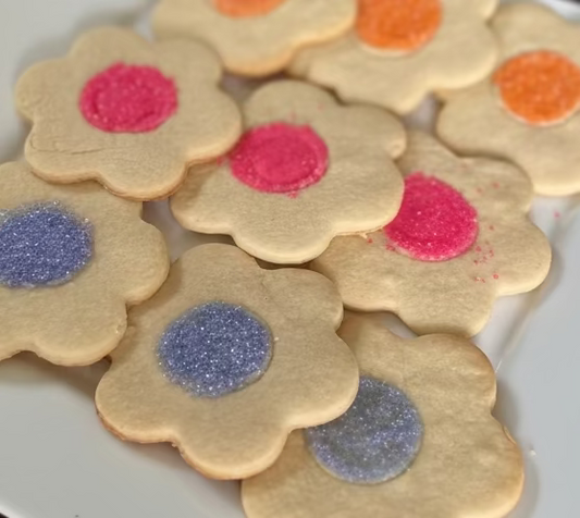 Flower Butter Sprinkle Cookies (20 cookies) | View details.