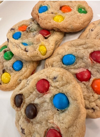 M&M Cookies (24 cookies) | View details.
