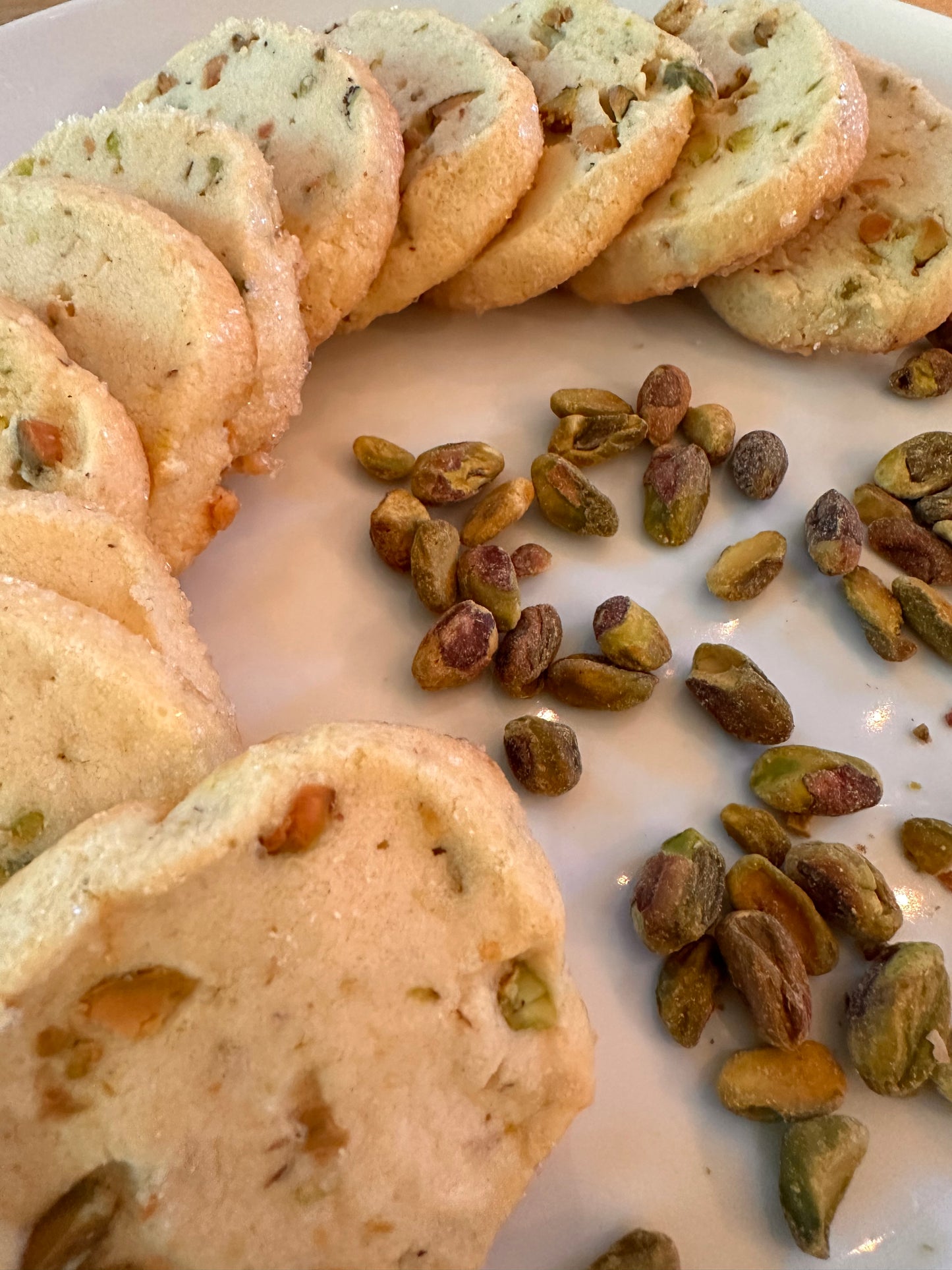 Pistachio Shortbread Cookies (2 Dozen) | View full details here.