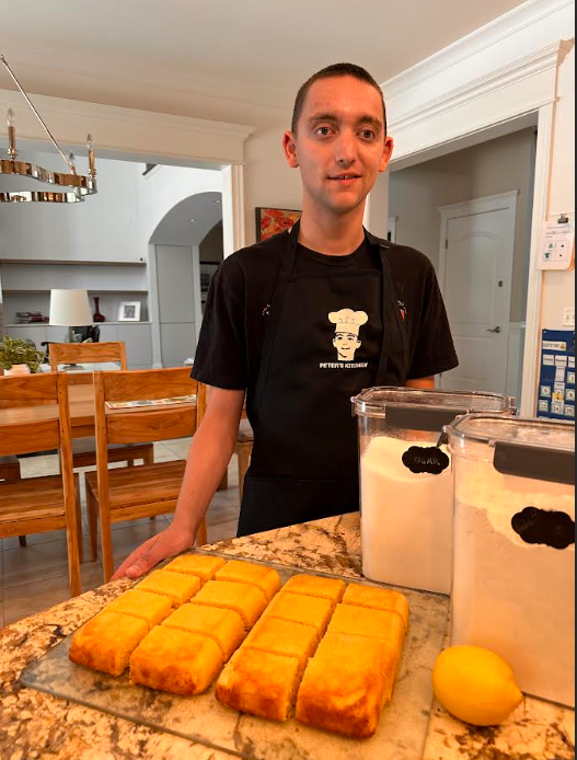 Abuelos Cornbread with Lemon Undertone (16 pieces) | Please contact us for pick up. Allow at least 2 business days between order and pick up date.
