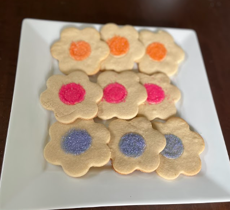 Shortbread Flower Cookies (20 cookies) | View details.